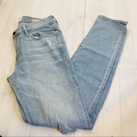 📍SOLD📍Frame | L’Homme Distressed Skinny Fit Jeans New Men’s Dylan Size 31 - Picture 8 of 9